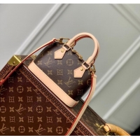 Luxury Classic Louis Vuitton Nano Alma Bag in Monogram Canvas M82717 Brown 2024