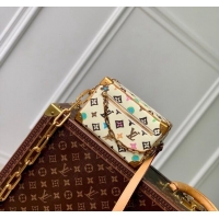 Unique Grade Louis Vuitton Mini Soft Trunk Bag in Monogram Craggy Canvas M25132 Vanilla White 2024