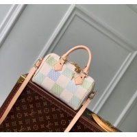 Big Discount Louis Vuitton Speedy Bandoulière 20 Bag in Damier Giant Canvas N40515 Pistachio Green 2024