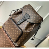 Top Design Louis Vuitton Montsouris Backpack Bag M46683 Monogram Canvas 2024