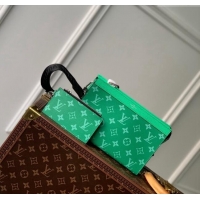 Top Grade Louis Vuitton Gaston Wearable Wallet Mini bag M81124 Green 2024