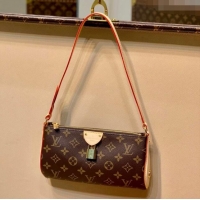 Best Luxury Louis Vuitton Pochette Tirette Mini bag Monogram Canvas M47123 2024