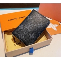 Top Grade Louis Vuitton Coin Purse Wallet 0513 Black 2024