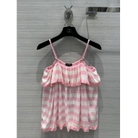 New Release Creation Low Cost Chanel Knit Vest CH053102 Pink 2024