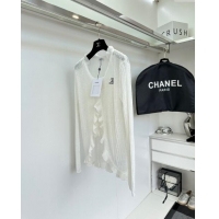 High Quality Chanel Knit Vest and Cardigan CH6504 White 2024