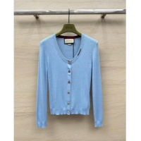 Trendy Design Gucci Wool Cardigan G6612 Blue 2024