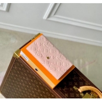 Low Cost Louis Vuitton Sarah Wallet in Monogram Empreinte Leather M83443 Opale Pink 2024