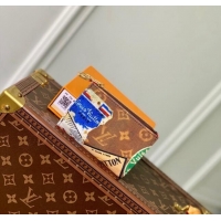 Top Quality Louis Vuitton Lisa Wallet in Monogram Canvas with Vintage Hotel Labels M82383 2024