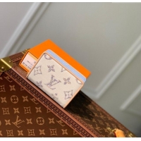 Buy Luxurious Louis Vuitton Lou Wallet in Multicolor Beige Monogram Jacquard Fabric M83500 2024