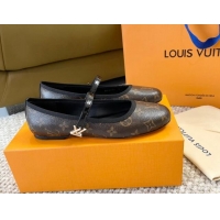 Hot Style Louis Vuitton Romy Flat Ballerinas in Monogram Canvas 606160