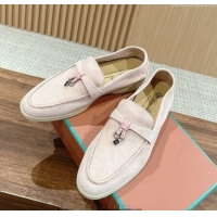 ​Shop Grade LP Summer Charms Walk Loafers in Suede LP010901 Nude Pink 2024 Top