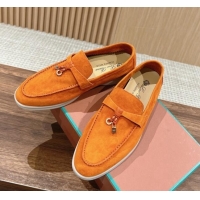 Fashion Discount LP Summer Charms Walk Loafers in Suede LP010901 Orange 2024 Top