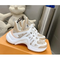 Most Popular Louis Vuitton Archlight Sneakers in Monogram Jacquemus Beige 608020