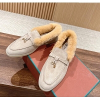 Shop Discount LP Summer Charms Walk Loafers with Fur 0129 Beige/Yellow 2024