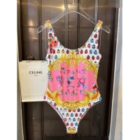 ​Luxury Classic Versace Bug Printed Swimwear 0618 Pink/Other 2024