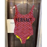 Grade Quality Versace One Pieces Printed Swimwear 0618 Pink 2024