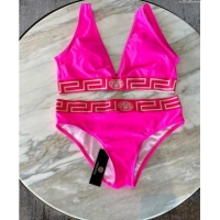 ​Buy Classic Versace Greca Swimwear 0618 Dark Pink 2024