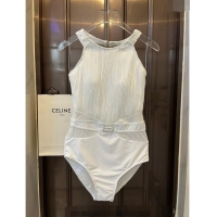 ​Best Price Chanel Pleated Swimwear 0618 White 2024