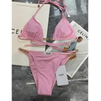 Buy Grade Celine Swimwear with Logo Chain 0618 Light Pink 2024