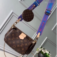 Promotional Louis Vuitton Multi-Pochette Accessoires Triple Monogram Canvas Shoulder Bag M44813