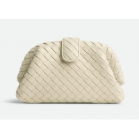 Buy Classic Bottega Veneta Teen Lauren 1980 Clutch With Chain in Intrecciato Leather 785807