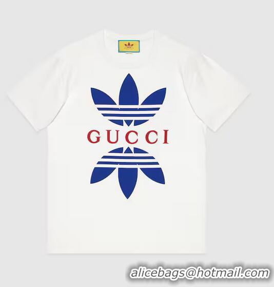 ​Best Price Gucci Adidas X Gucci Cotton Jersey T-shirt ‎548334 White