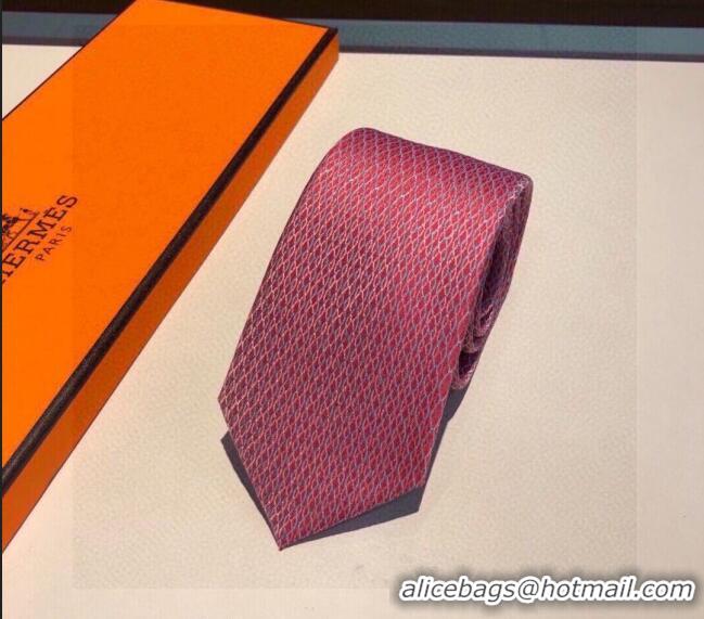 Particularly Recommended Hermes Silk Tie 030901 Pink 2023