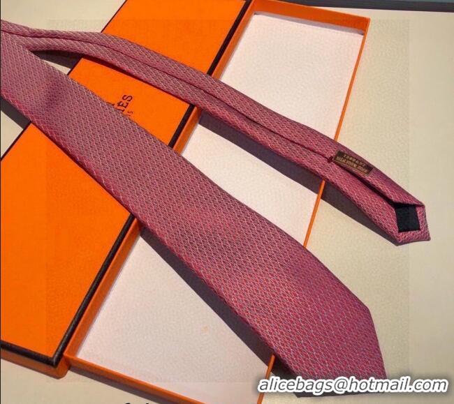 Particularly Recommended Hermes Silk Tie 030901 Pink 2023