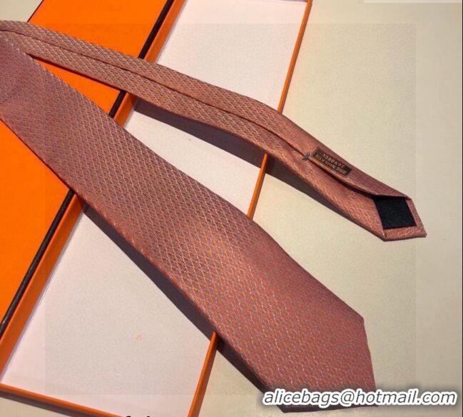 Cheapest Hermes Silk Tie 030901 Orange 2023 