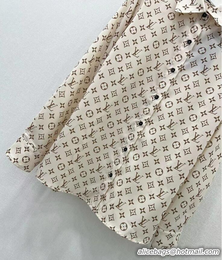 Buy Cheap Louis Vuitton Monogram Silk Shirt 1AFOIR