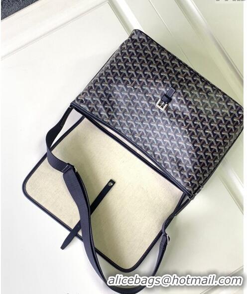 Super Quality Goyard Capetien MM Messenger Bag 8130 Navy Blue 2024