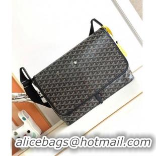 Well Crafted Goyard Capétien MM Messenger Bag 8130 Black 2024