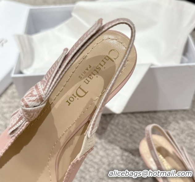 Cheap Price Dior J'Adior Slingback Pumps/Ballet Flats in Light Pink Lambskin 604047