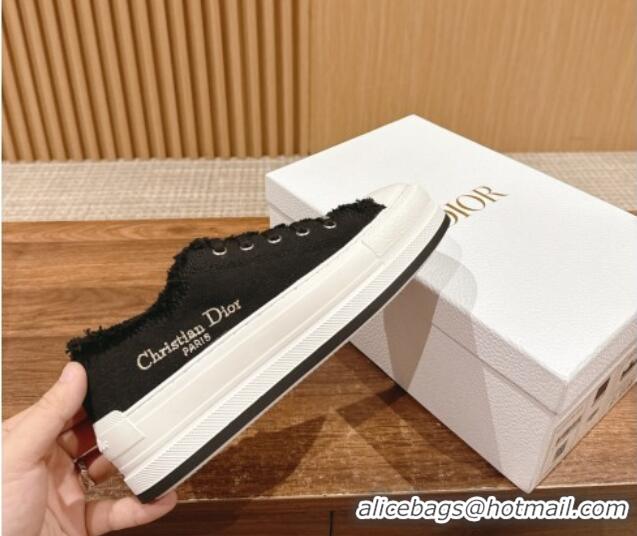 Best Price Dior Walk'n'Dior Sneakers with embroidery Logo Black 070603