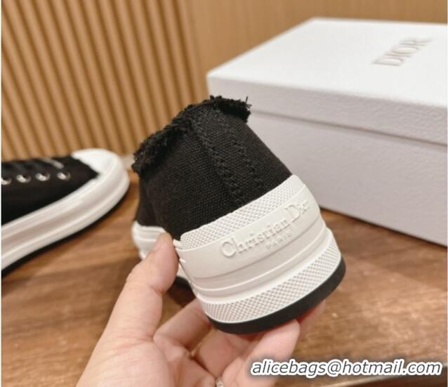 Best Price Dior Walk'n'Dior Sneakers with embroidery Logo Black 070603