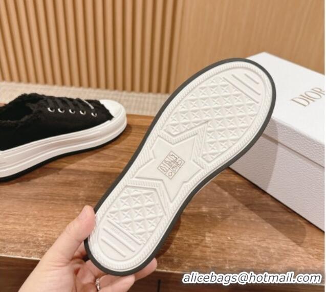 Best Price Dior Walk'n'Dior Sneakers with embroidery Logo Black 070603