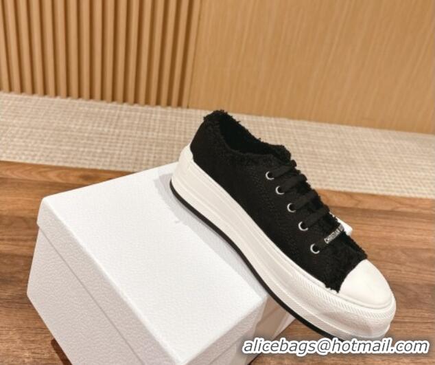 Best Price Dior Walk'n'Dior Sneakers with embroidery Logo Black 070603