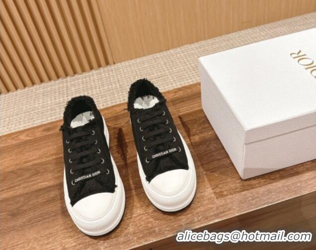 Best Price Dior Walk'n'Dior Sneakers with embroidery Logo Black 070603