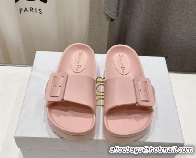 Cheapest Dior Rubber Slide Sandals D71727 Pink