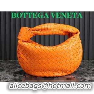 Big Discount Bottega Veneta Teen Jodie Hobo Bag 690225 Orange 2024