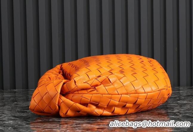 Big Discount Bottega Veneta Teen Jodie Hobo Bag 690225 Orange 2024