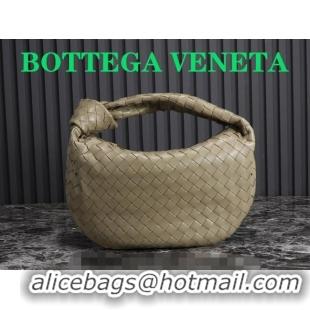 Top Design  Bottega Veneta Teen Jodie Hobo Bag 690225 Dusty Green 2024