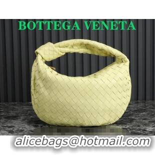 Low Cost Bottega Veneta Teen Jodie Hobo Bag 690225 Light Yellow 2024