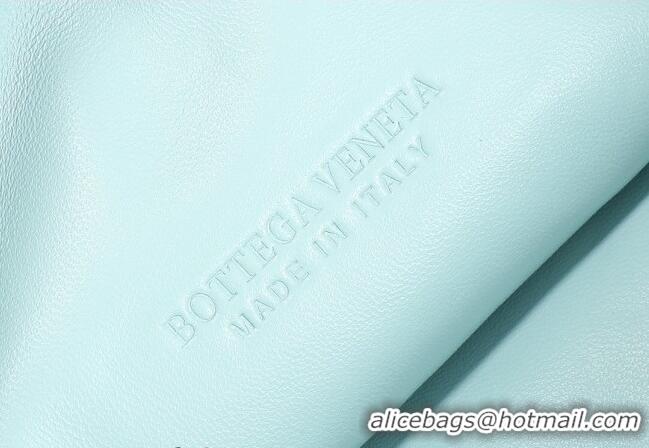 Particularly Recommended Bottega Veneta Teen Jodie Hobo Bag 690225 Light Blue 2024