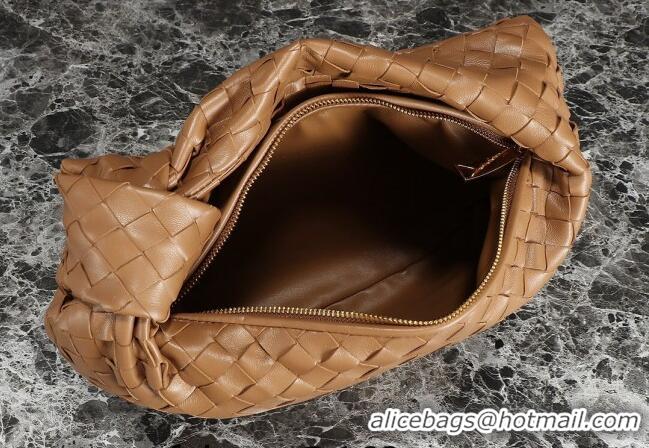 Traditional Specials Bottega Veneta Teen Jodie Hobo Bag 690225 Tan Brown 2024