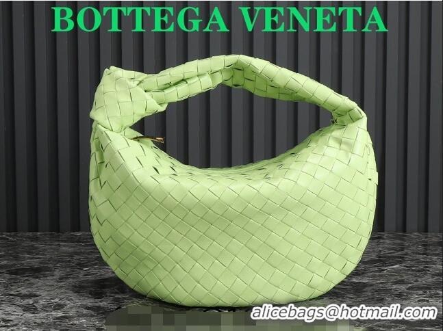 Trendy Design Bottega Veneta Teen Jodie Hobo Bag 690225 Light Green 2024