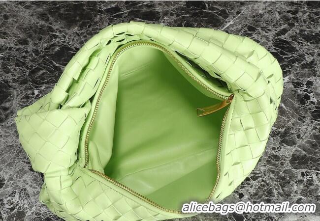 Trendy Design Bottega Veneta Teen Jodie Hobo Bag 690225 Light Green 2024