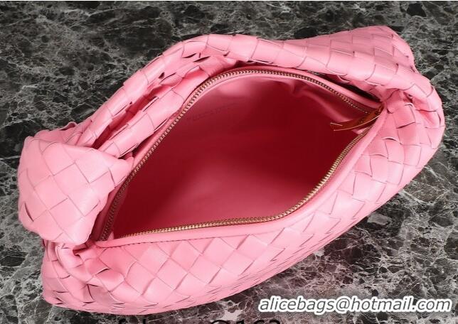 Top Quality Bottega Veneta Teen Jodie Hobo Bag 690225 Light Pink 2024