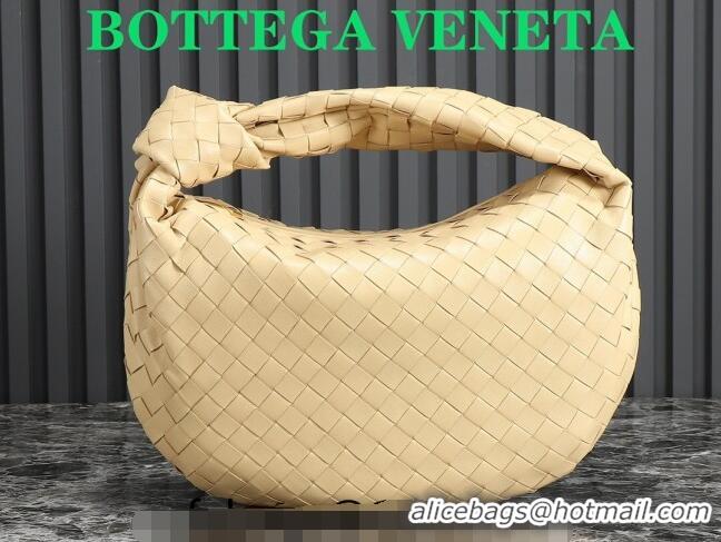 Good Product Bottega Veneta Teen Jodie Hobo Bag 690225 Apricot 2024