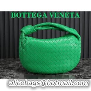 Most Popular Bottega Veneta Teen Jodie Hobo Bag 690225 Green 2024